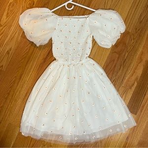 Women’s Off Shoulder Floral Midi Dress